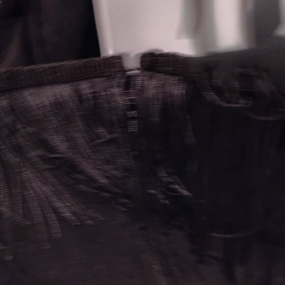 Unique Vintage Maines Black Jumpsuit with Gold Trim NWT - Picture 10 of 12